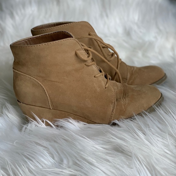 Madden girl tan wedges - Picture 2 of 4